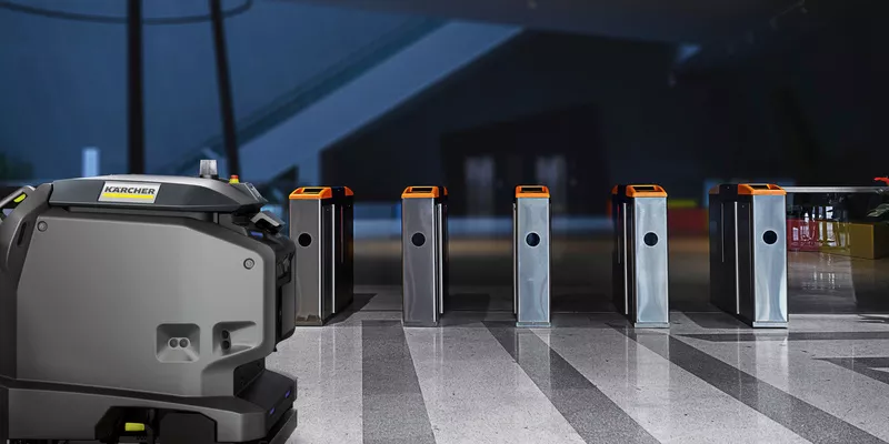 Karcher KIRA B 50 Autonomous Floor Scrubber Dryer by Security Gates